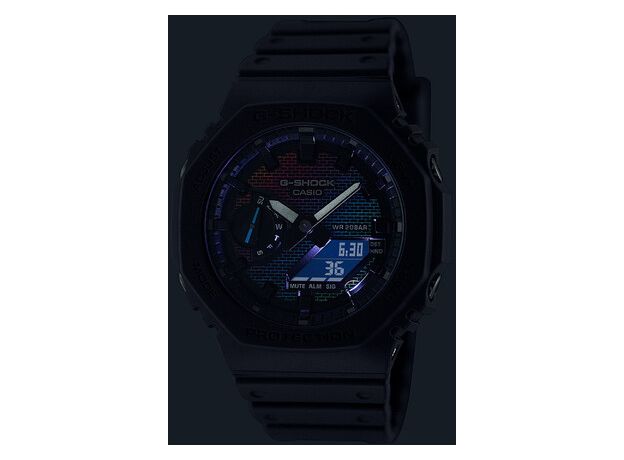 CASIO GA-2100RW-1AER, Вариации товара: Черный/Разноцветный, фото 2 | Интернет-магазин оригинальных часов и аксессуаров