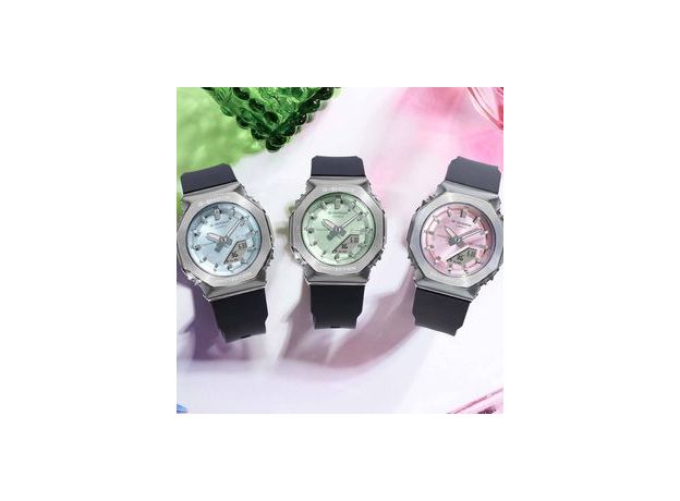 CASIO  GM-S2110-2AER, Варіант кольору: Блакитний, фото 3 | Интернет-магазин оригинальных часов и аксессуаров