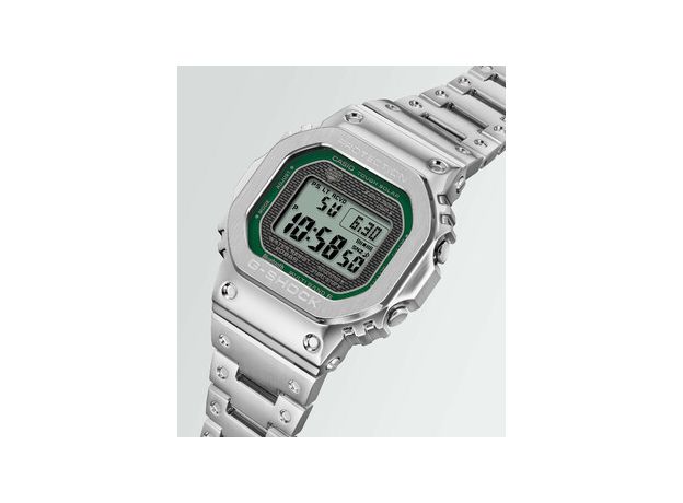 CASIO GMW-B5000D-3ER MADE IN JAPAN, Варіант кольору: Сталевий/Зелений, фото 3 | Интернет-магазин оригинальных часов и аксессуаров