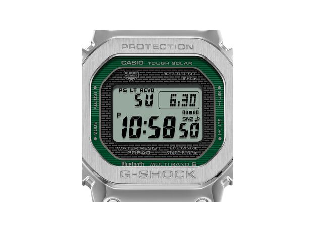 CASIO GMW-B5000D-3ER MADE IN JAPAN, Варіант кольору: Сталевий/Зелений, фото 4 | Интернет-магазин оригинальных часов и аксессуаров