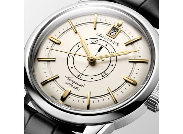Longines L1.648.4.78.2 Conquest Heritage Central Power Reserve, фото 4 | Интернет-магазин оригинальных часов и аксессуаров