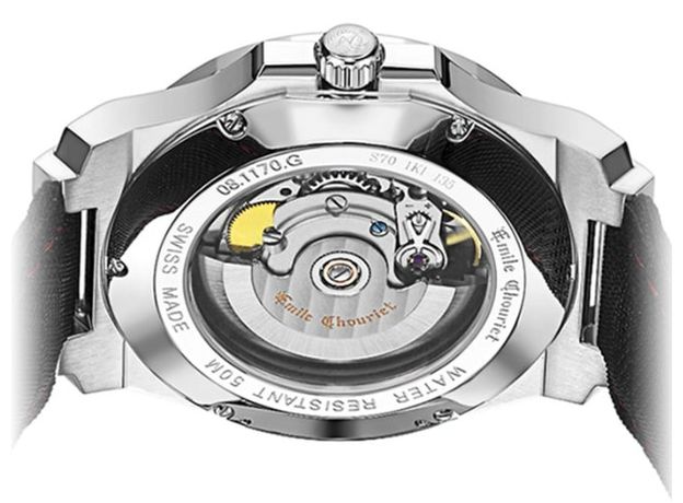 Emile Chouriet 08.1170.G.6.6.08.02 Ice Cliff 40 mm, фото 4 | Интернет-магазин оригинальных часов и аксессуаров