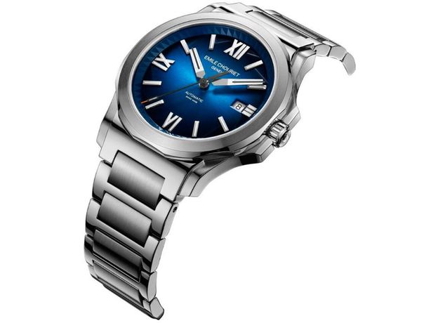 Emile Chouriet 08.1170.G.6.6.N8.6 Ice Cliff 40 mm, фото 2 | Интернет-магазин оригинальных часов и аксессуаров