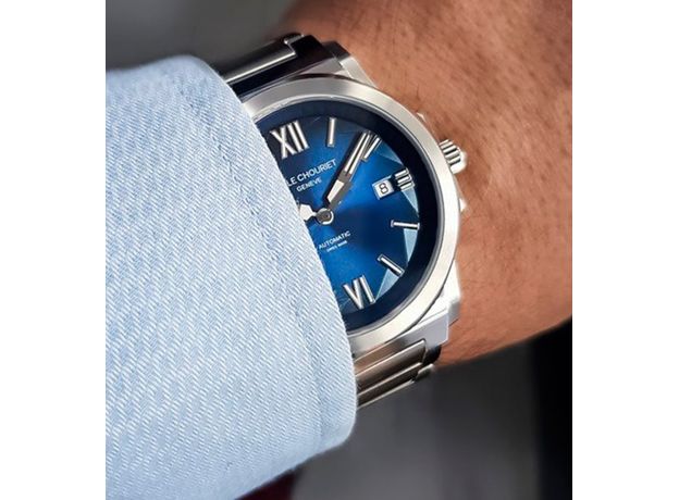 Emile Chouriet 08.1170.G.6.6.N8.6 Ice Cliff 40 mm, фото 6 | Интернет-магазин оригинальных часов и аксессуаров