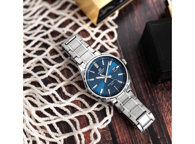 CASIO EFV-150D-2AVUEF, Варіант кольору: Сталевий/Синій, фото 3 | Интернет-магазин оригинальных часов и аксессуаров