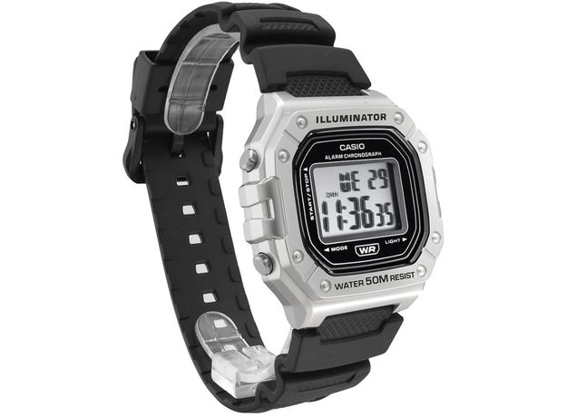 CASIO W-218HM-7AVEF, Вариации товара: Стальной/Черный, фото 2 | Интернет-магазин оригинальных часов и аксессуаров