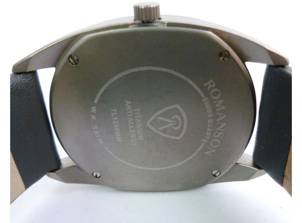 ROMANSON TL1246MM1WAA2W-K (TL1246MWH GR), фото 7 | Интернет-магазин оригинальных часов и аксессуаров