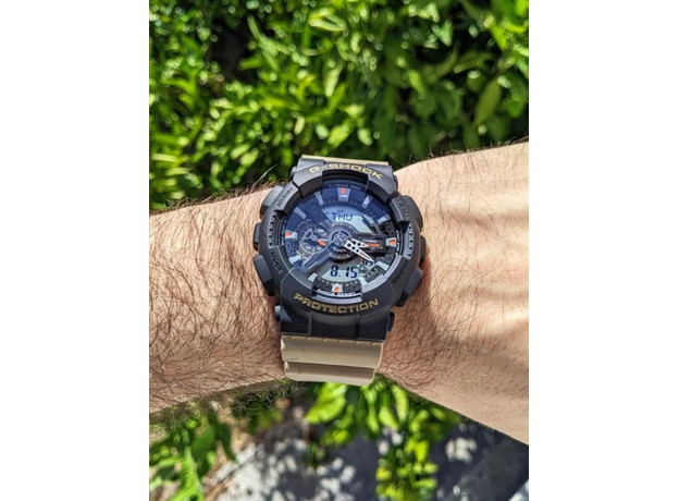 CASIO GA-110TU-1A5ER, Вариации товара: Черный/Коричневый, фото 6 | Интернет-магазин оригинальных часов и аксессуаров