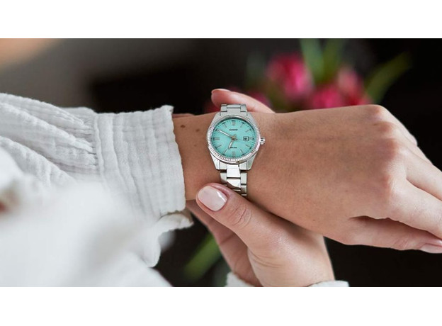 CASIO LTP-1302PD-2A2VEF, Варіант кольору: Бірюзовий, фото 2 | Интернет-магазин оригинальных часов и аксессуаров