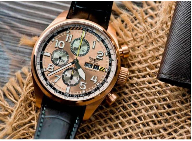 Aviator V.4.26.2.183.4 Airacobra P45 Chrono Auto, фото 2 | Интернет-магазин оригинальных часов и аксессуаров
