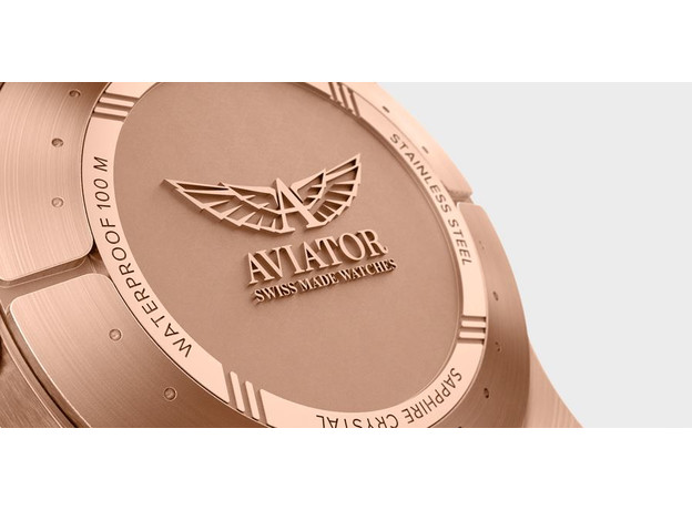 Aviator V.4.26.2.183.4 Airacobra P45 Chrono Auto, фото 3 | Интернет-магазин оригинальных часов и аксессуаров