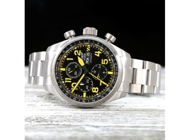 Aviator V.4.26.7.176.5  Airacobra P45 Chrono Auto, фото 2 | Интернет-магазин оригинальных часов и аксессуаров