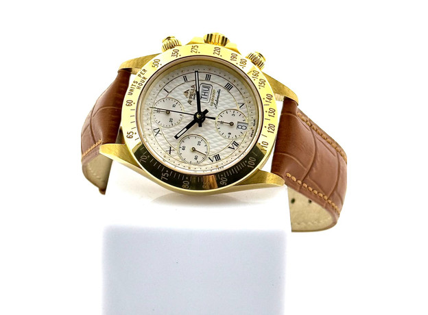 APPELLA AY-823-1111 18K-SOLID GOLD AUTOMATIC CHRONOGRAPH, фото 2 | Интернет-магазин оригинальных часов и аксессуаров
