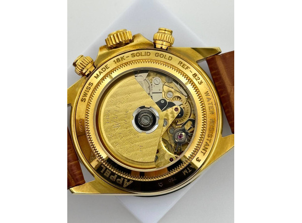 APPELLA AY-823-1111 18K-SOLID GOLD AUTOMATIC CHRONOGRAPH, фото 4 | Интернет-магазин оригинальных часов и аксессуаров