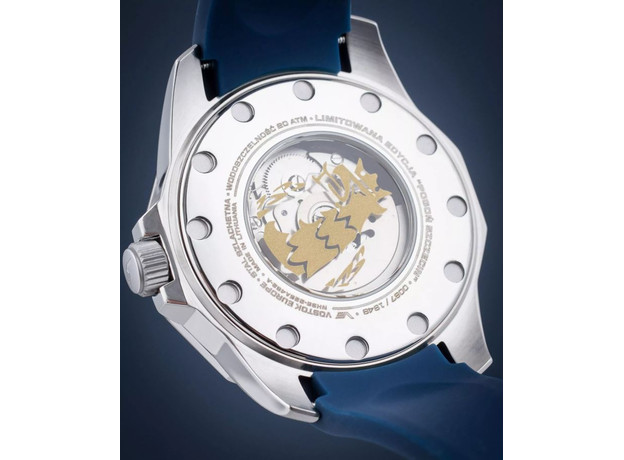 VOSTOK EUROPE N1 ROCKET NH35/225A462 (NH35-225A462) SLAVA UKRAINI, фото 3 | Интернет-магазин оригинальных часов и аксессуаров