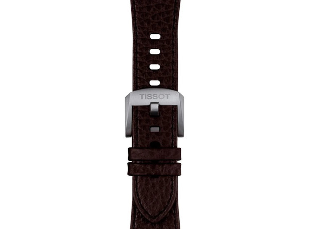 Tissot T852.049.413 Official Brown PRX 42mm leather strap, фото 2 | Интернет-магазин оригинальных часов и аксессуаров