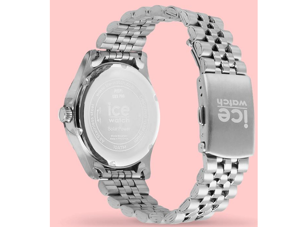 ICE-WATCH DK-023790 ICE steel solar Silver Light Pink, фото 4 | Интернет-магазин оригинальных часов и аксессуаров