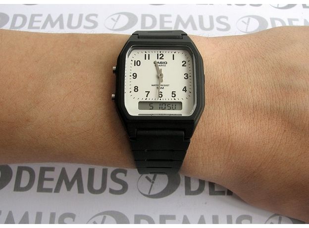 CASIO AW-48H-7BVEF, Варіант кольору: Чорний/Білий, фото 3 | Интернет-магазин оригинальных часов и аксессуаров