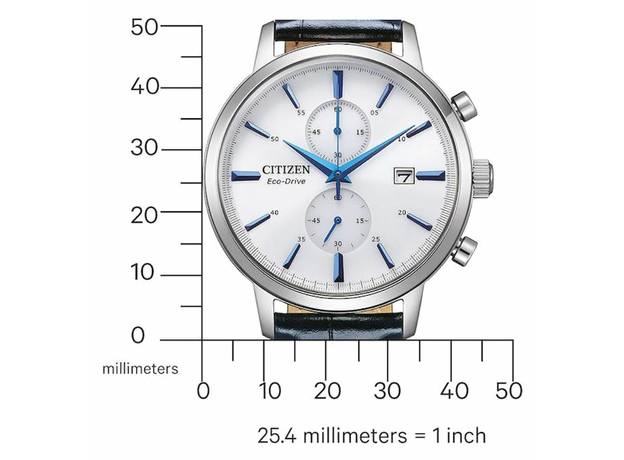 CITIZEN CA7069-16A, Варіант кольору: Білий/Синій, фото 4 | Интернет-магазин оригинальных часов и аксессуаров