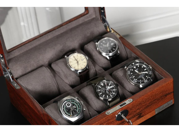 Шкатулка Salvadore 6W-RSG-KC.LUX, фото 7 | Интернет-магазин оригинальных часов и аксессуаров