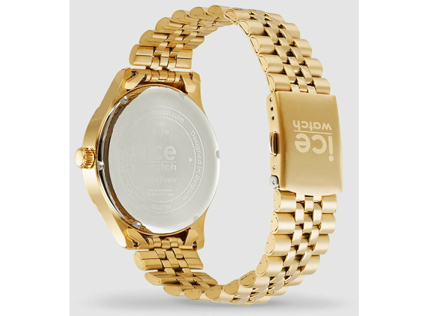 ICE-WATCH DK-023798 ICE steel solar Gold Blue, фото 4 | Интернет-магазин оригинальных часов и аксессуаров