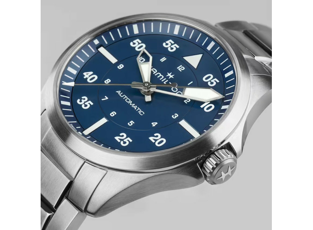 Hamilton H76305140 Khaki Aviation Pilot Auto 39mm, фото 4 | Интернет-магазин оригинальных часов и аксессуаров