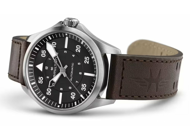 Hamilton H76305530 Khaki Aviation Pilot Auto 39mm, фото 2 | Интернет-магазин оригинальных часов и аксессуаров