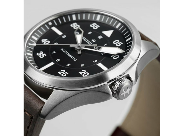 Hamilton H76305530 Khaki Aviation Pilot Auto 39mm, фото 5 | Интернет-магазин оригинальных часов и аксессуаров