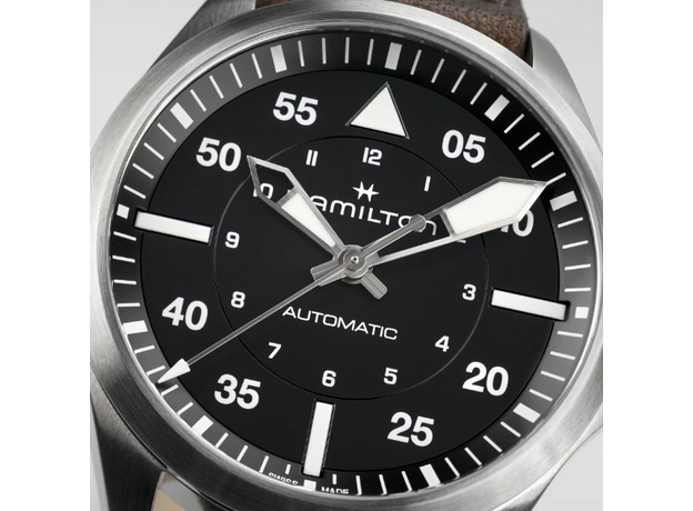 Hamilton H76305530 Khaki Aviation Pilot Auto 39mm, фото 6 | Интернет-магазин оригинальных часов и аксессуаров