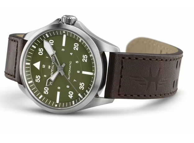 Hamilton H76305560 Khaki Aviation Pilot Auto 39mm, фото 2 | Интернет-магазин оригинальных часов и аксессуаров
