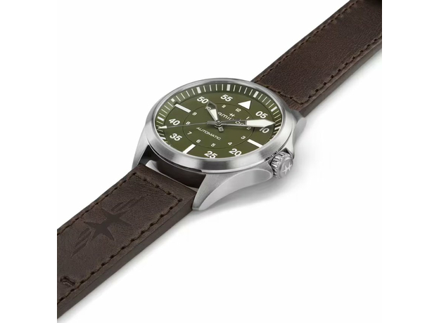 Hamilton H76305560 Khaki Aviation Pilot Auto 39mm, фото 3 | Интернет-магазин оригинальных часов и аксессуаров