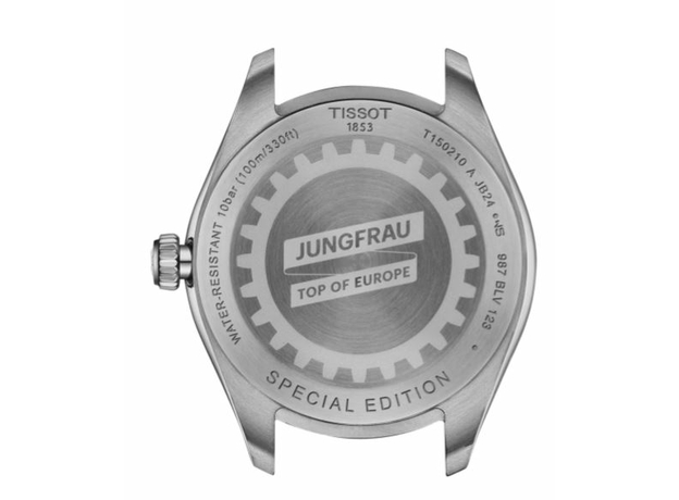 TISSOT T150.210.11.031.01 JUNGFRAUBAHN PR100 34MM, фото 4 | Интернет-магазин оригинальных часов и аксессуаров