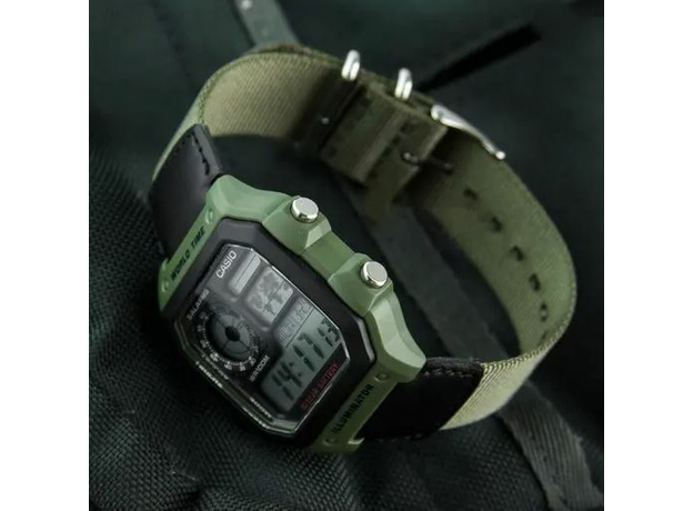 CASIO AE-1200WHB-3BVDF Exclusive, фото 4 | Интернет-магазин оригинальных часов и аксессуаров