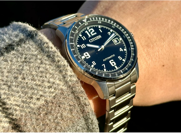 CITIZEN NJ0190-51E, Вариации товара: Стальной/Черный, фото 5 | Интернет-магазин оригинальных часов и аксессуаров