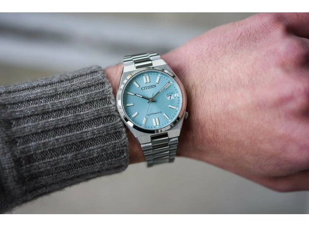 CITIZEN NJ0200-50L Tsuyosa 37мм, Вариации товара: Голубой, фото 8 | Интернет-магазин оригинальных часов и аксессуаров