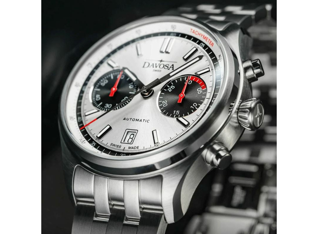 Davosa 161.536.10 Newton Pilot Rally Chronograph LIMITED EDITION, фото 6 | Интернет-магазин оригинальных часов и аксессуаров