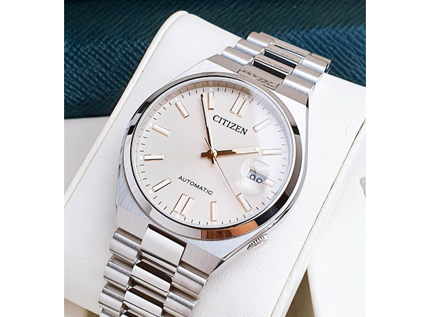 CITIZEN NJ0151-88W TSUYOSA, Варіант кольору: Бежевий, фото 4 | Интернет-магазин оригинальных часов и аксессуаров