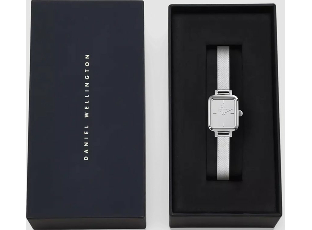 Daniel Wellington DW00100800 Quadro Mini Reflection Silver, фото 5 | Интернет-магазин оригинальных часов и аксессуаров