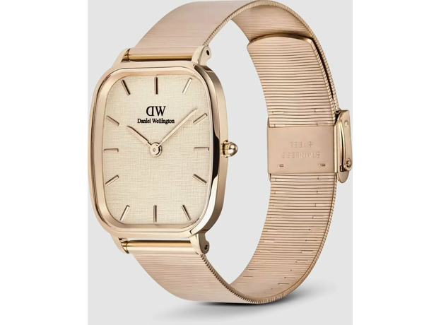 Daniel Wellington DW00100815 Marlon Wire Linen Rose Gold, фото 2 | Интернет-магазин оригинальных часов и аксессуаров