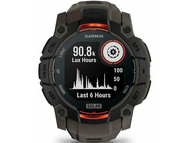 Garmin 010-02935-00 Instinct 3 Solar 50 мм Black, фото 2 | Интернет-магазин оригинальных часов и аксессуаров