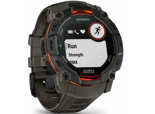 Garmin 010-02935-00 Instinct 3 Solar 50 мм Black, фото 3 | Интернет-магазин оригинальных часов и аксессуаров