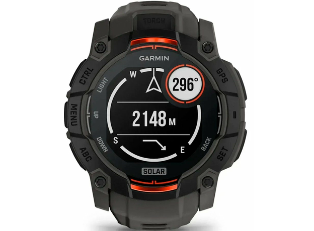 Garmin 010-02935-00 Instinct 3 Solar 50 мм Black, фото 10 | Интернет-магазин оригинальных часов и аксессуаров