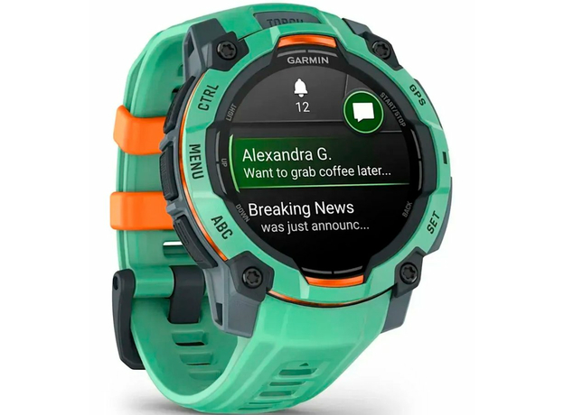 Garmin 010-02936-01 Instinct 3 45 мм AMOLED Neo Tropic, фото 3 | Интернет-магазин оригинальных часов и аксессуаров