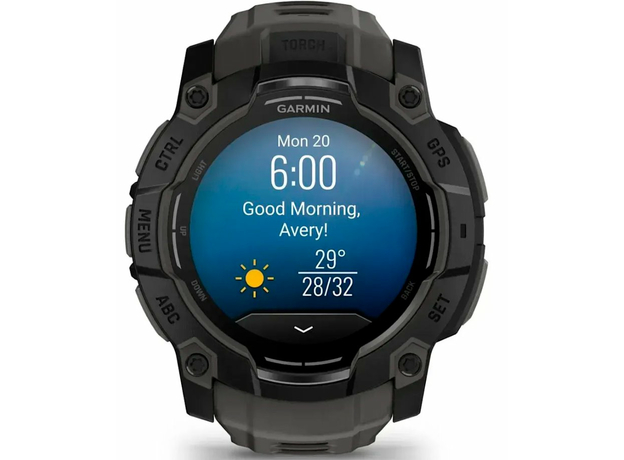 Garmin 010-03020-00 Instinct 3 50 мм AMOLED Black, фото 11 | Интернет-магазин оригинальных часов и аксессуаров