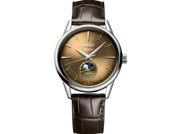 Longines L4.815.4.62.2 Flagship Heritage Moonphase | Интернет-магазин оригинальных часов и аксессуаров