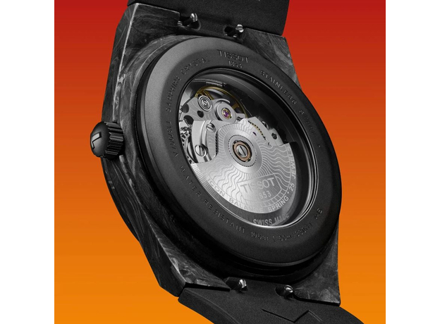 TISSOT T137.907.97.201.00 PRX POWERMATIC 80 CARBON, фото 4 | Интернет-магазин оригинальных часов и аксессуаров