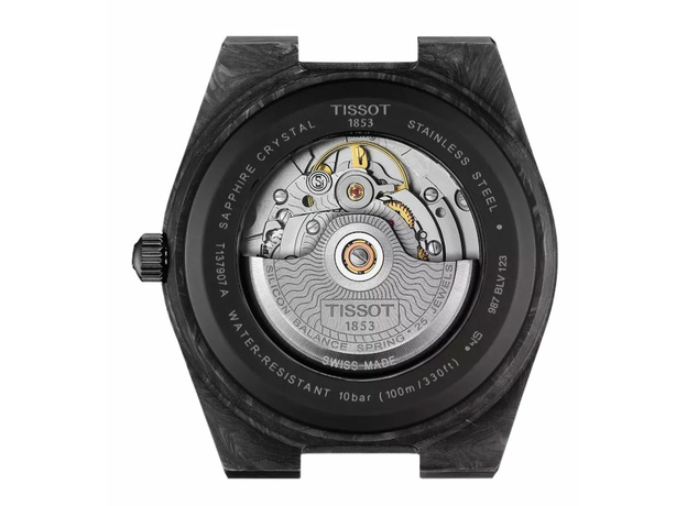 TISSOT T137.907.97.201.00 PRX POWERMATIC 80 CARBON, фото 3 | Интернет-магазин оригинальных часов и аксессуаров