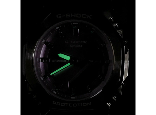 CASIO GM-S2110-7A6ER, Вариации товара: Стальной/Розовый, фото 6 | Интернет-магазин оригинальных часов и аксессуаров