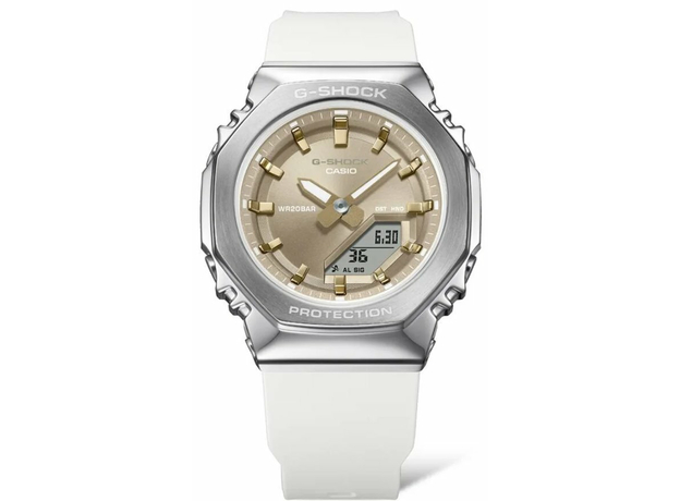 CASIO GM-S2110-7A9ER, Вариации товара: Стальной/Позолота, фото 2 | Интернет-магазин оригинальных часов и аксессуаров