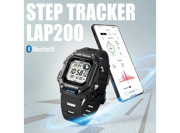 CASIO WS-B1000-1AVEF, фото 6 | Интернет-магазин оригинальных часов и аксессуаров